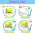 Baby Bath Toys - Dinosaur Automatic Bath Bubble Machine,Bathtub Bubble Maker with Music,Bathtime Shower Bathtub Toys for Toddlers,Birthday Gifts f...