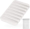 Anwenk Silicone Shower Soap Dish - Flexible Soap Saver Holder for Dry Cleaning, Easy Cleaning - White, 1 Pack...