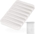 Anwenk Silicone Shower Soap Dish - Flexible Soap Saver Holder for Dry Cleaning, Easy Cleaning - White, 1 Pack...