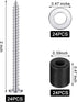 Pegboard Spacers Mounting Kit, Magnetic Pegboard Includes Screws, Spacers and Washers for 1/8-Inch and 1/4-Inch Pegboard...