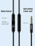 M2 Wired Earbuds Stereo Earphones with Ultra Bass, in-Ear Headphones with Microphone, Durable Tangle Free Cord, Noise Isolating Headset for Phone ...