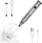 Milk Frother Rechargeable Handheld Whisk Coffee Frother Mixer with 3 Stainless whisks 3 Speed Adjustable Foam Maker Blender for Coffee Matcha Latt...