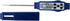 Taylor 9877FDA Compact Waterproof Digital Food Thermometer, 2.81 Inch Stem Length with FDA-Recommended 1.5mm Probe, NSF Certified, Blue...