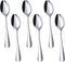 HANSGO 6PCS Demitasse Espresso Spoons, Mini Coffee Spoons 4.9 Inch Stainless Steel Tea Spoons for Cake Dessert Ice Cream...
