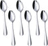 HANSGO 6PCS Demitasse Espresso Spoons, Mini Coffee Spoons 4.9 Inch Stainless Steel Tea Spoons for Cake Dessert Ice Cream...