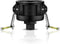 275 330 Gallon IBC Tote Fittings, Adapter, Tank Drain Adapter for Garden Hose Camlock Garden Water Hose 2 Inch Tote Lock, Black (1)...
