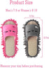 2 Pairs Microfiber Slipper Mop Slippers for Floor Cleaning? Reusable Floor Dust Tool for for Women Men House Kitchen Bathroom Office...