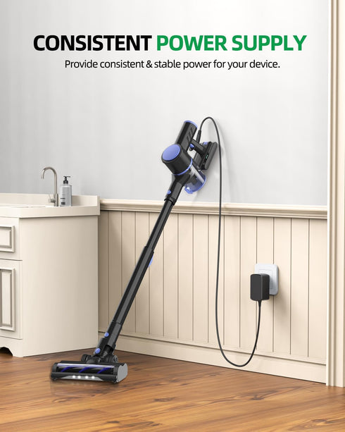 Charger Fit for Wowgo Cordless Vacuum Cleaner S108 GQ18-270050-AU Power Adapter Cord...