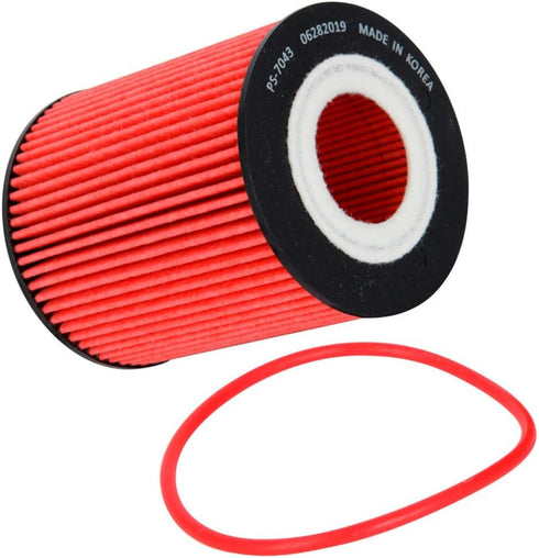 K&N Premium Oil Filter: Designed to Protect your Engine: Fits 2018 FORD F150, HP-7043...