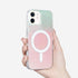 Tuokiou for Magnetic iPhone 11 Case, Compatible with Magsafe, Holographic Iridescent Unique Shockproof Translucent Matte Aesthetic Phone Case with...