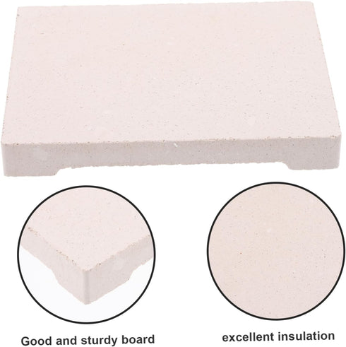 EXCEART Refractory Brick Honeycomb Jewelry Gold Welding Plate Ceramics Plaster...