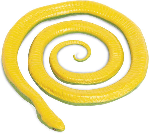 Safari Ltd. Rough Green Snake Figurine - Detailed 36" Plastic Model Figure - Fun Educational Play Toy for Boys, Girls & Kids Ages 3+...