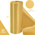 TONIFUL 6 inch x 22yd Wide Gold Satin Ribbon Solid Fabric Large Ribbon for Grand Opening Cutting Ceremony Wedding Birthday Party Decoration Gift C...