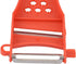 uxcell Plastic Frame Vegetable Fruit Slicer Peeler Shredder 4pcs Red Silver Tone...