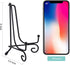 Teamkio 4 Pack Improved Anti-Slip 6 Inch Plate Holder Display Stand, Picture Frame Holder Stand, Easel Display Stand, Book Display Stand...