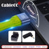 Cablecc 90 Degree Down Angled FPV Micro HDMI Male to Mini HDMI FPC Flat Cable 20cm for GOPRO Multicopter Aerial Photography Cablecc...