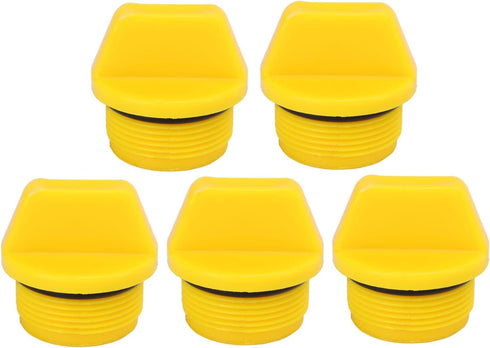 6G8?15363?00, Portable Durable 5pcs Replacement Engine Oil Filler Caps Universal for 4 Stroke Outboard Motor...