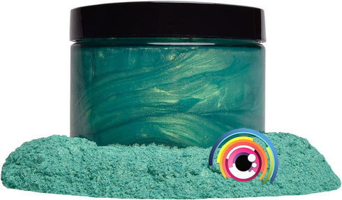 Eye Candy Pigments Premium Green Mica Powder - Kabosu (25gr) - for Epoxy, Resin, Soap, Paint, Woodworking, Acrylic Pouring, Bath Bombs, Fishing Lu...