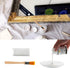 Gilding Adhesive Kit, Gold Leaf Sheets Glue, Gold Foil Paint for Craft Art, Epoxy Resin, Glass, Wood Use?90 ml + Brush + Gloves...