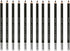 Sketch Pencil Charcoal Sketch Pencil Set, Pencil Core Hardness Medium - 12 pcs...