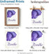 heshengzaixian Purple Flower Bathroom Wall Art Print,Mauve Rose Floral Relax Soak Unwind Breathe Quotes Bathroom Set,Modern Boho Minimalist Decor ...