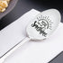 TyM You are my sunshine Engraved Stainless Steel spoon for coffee tea cereal ice cream - Engraved gift for him/her - 7 inch Sturdy handle and food...