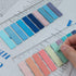 3800 PCS Sticky Tabs Page Markers Sticky Index Tabs, DaKuan Transparent Sticky Notes with Ruler for Page Marking, Document categorization, Index M...