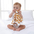 Apricot Lamb Luxury Snuggle Plush Cute Giraffe Infant Stuffed Animals Security Blanket Nursery Character Blanket (Yellow Giraffe, 14 Inches)...