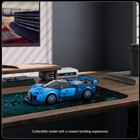 Mould King Speed Champion Car Vision GT Models Building Toys with Display Case, 27001 Model Car Kits Building Blocks, Toy Car Building Sets, Race ...