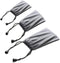 3 PCS Waterproof Carrying Storage Pouch Case Bags Drawstring Pocket Bags for Phones Power Bank Data Cable MP3 MP4 Accessories Bracelets Necklaces ...