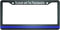 HOSNYE Blessed are The Peacemakers Thin Blue Line License Plate Frame Metal License Plate Cover Front Plates Frames Car Tag Frame for Women Men US...