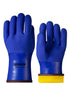 LANON PVC Coated Cold Proof Heavy Duty Gloves, Waterproof Warm Work Gloves for Freezer Work, Chemical & Oil Resistant, Non-Slip, XL...