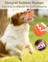 SCHITEC Dog Chew Toy for Aggressive Chewers, Tough Big Nylon & Rubber Teething Stick with Real Maple Wood Flavor for Large Medium Breed...