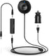 Bluetooth 5.0 Car Kit, AUX Bluetooth Adapter for Car with Ground Loop Noise Isolator for Handsfree Talking and Music Streaming, Wireless Bluetooth...
