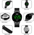 Gosasa Touch Screen Digital LED Waterproof Men Womens Sport Casual Stainless Steel Wrist Watch...