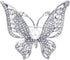 Brooches for Women Pearl Butterfly Brooch Pins for Women Fashion Clothes Broches Para Ropa De Mujer Masterpiece Broach Silver...
