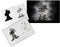 Step by Step Airbrush Stencil Template AS-115 M ca. 5,11" x 3,95"...