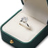 Oirlv Gorgeous Blackish Green Ring Box Premium Leather Ring Bearer Box for Wedding,Proposal Jewelry Gift Case...