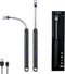 2 PCS Candle Lighter, Electric Lighter Arc Windproof Flameless with 360° Flexible Neck & LED Power Display,USB Rechargeable Lighter for BBQ, Grill...