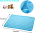 Dog Cooling Mat Breathable Washable Summer Pet Cooling Pad Extra Large Dog Cat Self Cooling Pad for Kennerl, Crates and Beds No Water or Electrici...