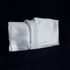 Deluxe White Glow Silk Dupioni Pocket Square 100% Silk - Full-Sized 17"x17"...