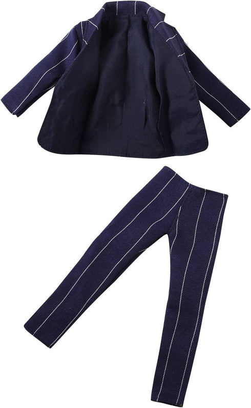 11.5 Inch Ken Doll Clothes and Accessories Doll Outfit for 12 Inch Ken Boy Doll,Including 1 Suit,1 Shirt, Random 4 Tops,Random 4 Pants,1 Pair of G...