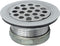 Duplex Flat Top Strainer Stainless Steel with Removable Flat Drainer, 1-7/8-2-1/4 Inch, Outdoor and Mobile Shower Strainer...