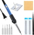 Soldering Iron Kit, 11-in-1 60W 110V US Plug Adjustable Temperature Electric Soldering Gun Welding Tools with for Soldering and DIY Solder Electro...