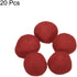 PATIKIL Wool Felt Balls Beads Wool Felting Pom 3cm 30mm Red for Home Crafts Handcrafts Project DIY Pack of 20...