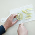 Chef Craft Plastic Cutting Board, 8 x 5 inch, 12 inch in length, White...