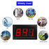 PEMENOL 12V Red Fahrenheit Digital Temperature Meter -76F~999F LED Display with Industrial Grade 0.5m K-Type Thermocouple Temperature Sensor M6...