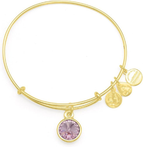 Alex and Ani Bangle Bar Imitation Birthstone Bangle Bracelet, 2.75"...