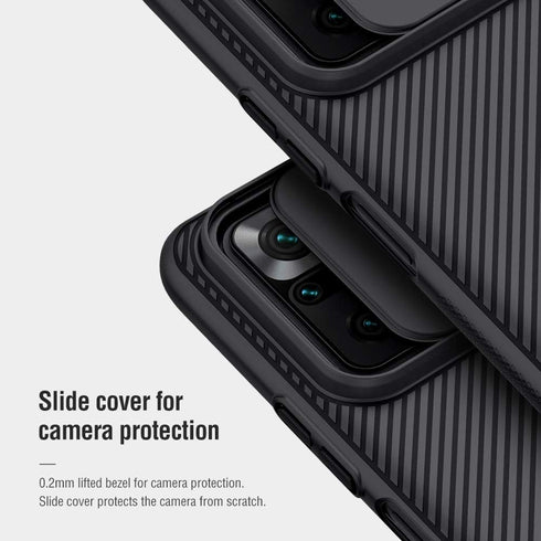 For Xiaomi redmi Note 10 Pro Case, CamShield Slim case Protective Cover with Camera Protector Hard PC TPU Ultra Thin Anti-Scratch Phone Case for R...