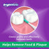 BrightWorks Mint Dental Picks, with Extra Soft Rubber Bristles and Flexible Tip, Clean Gently and Effectively Between Teeth, Travel Case Included,...